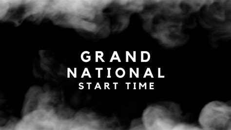 what time does the grand national start